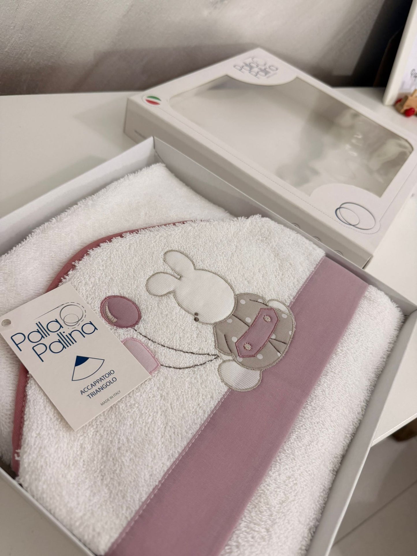 Accappatoio palla pallina coniglietto