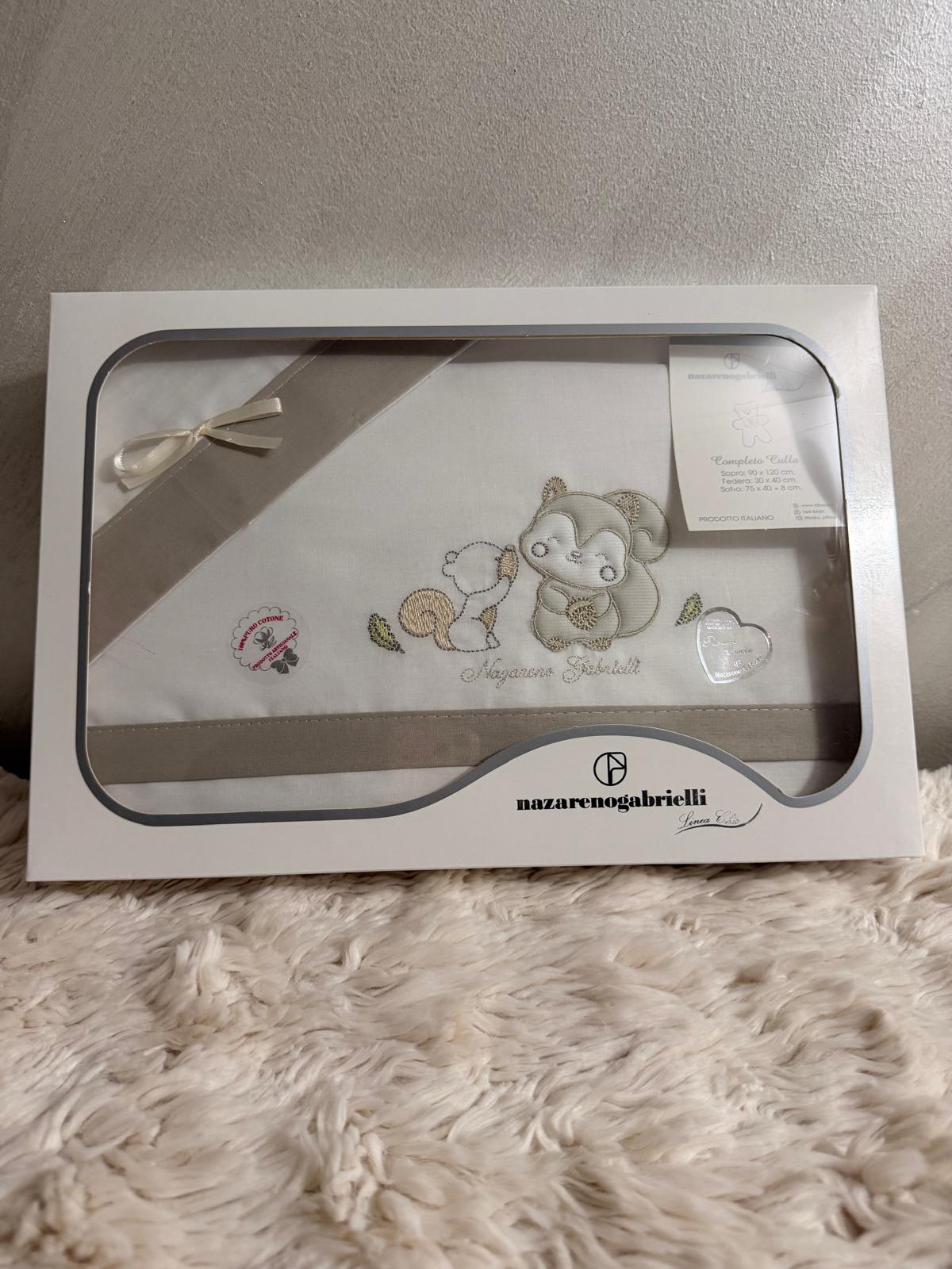 Lenzuolo Nazareno Gabrielli culletta\carrozzina