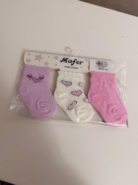 calzini in cotone neonato