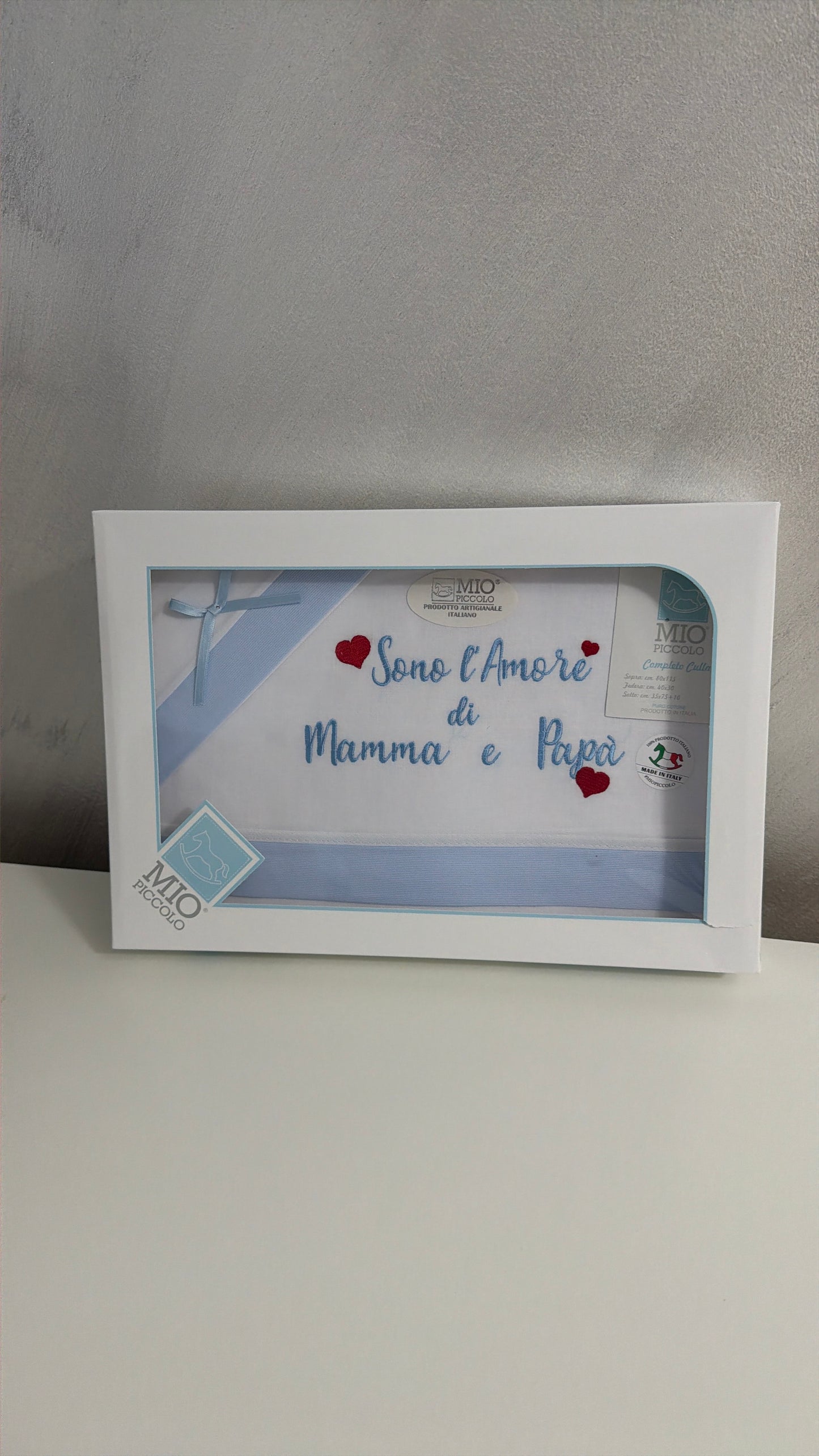 Lenzuolo amore di mamma e papà