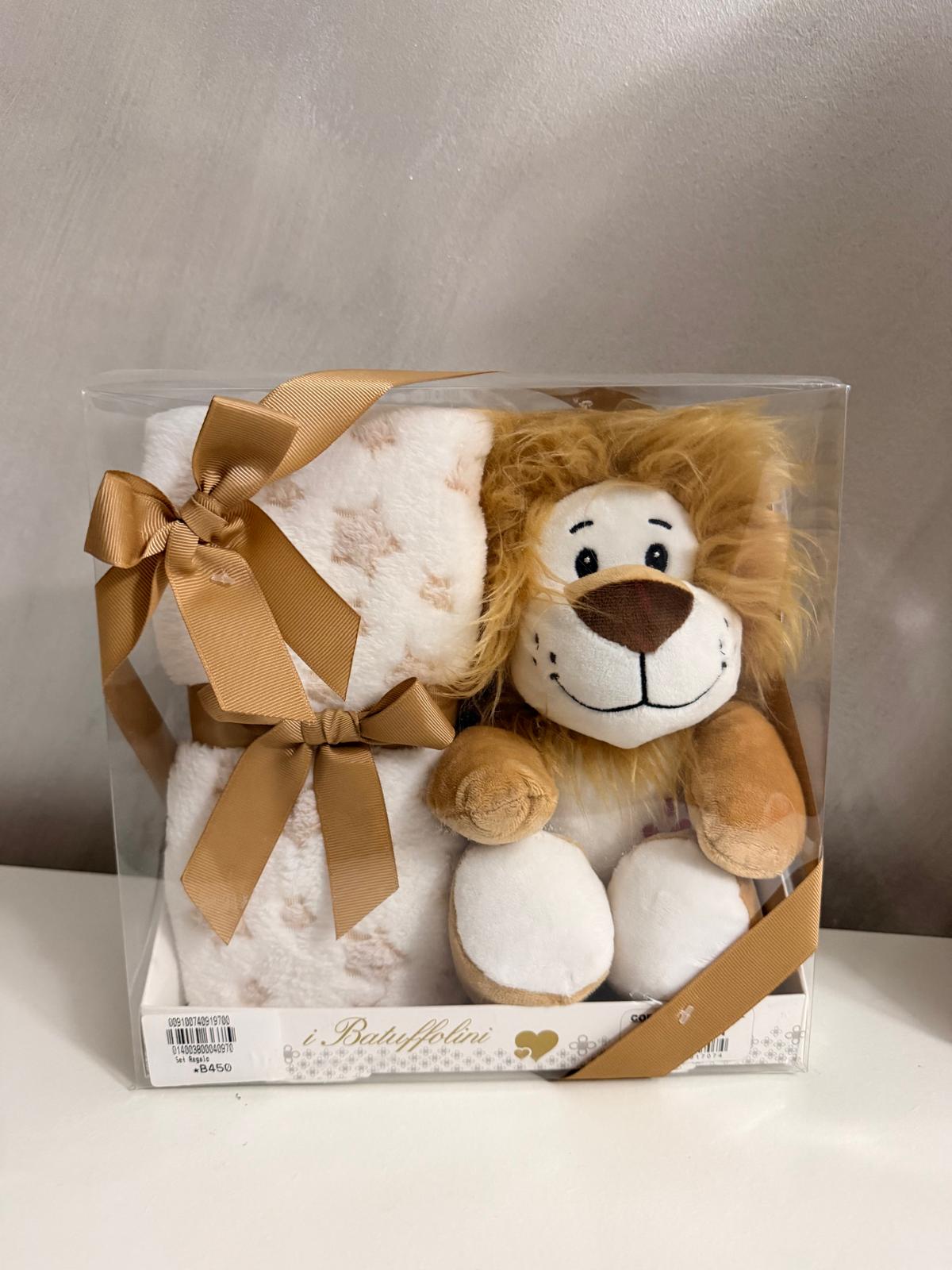 Peluche e coperta