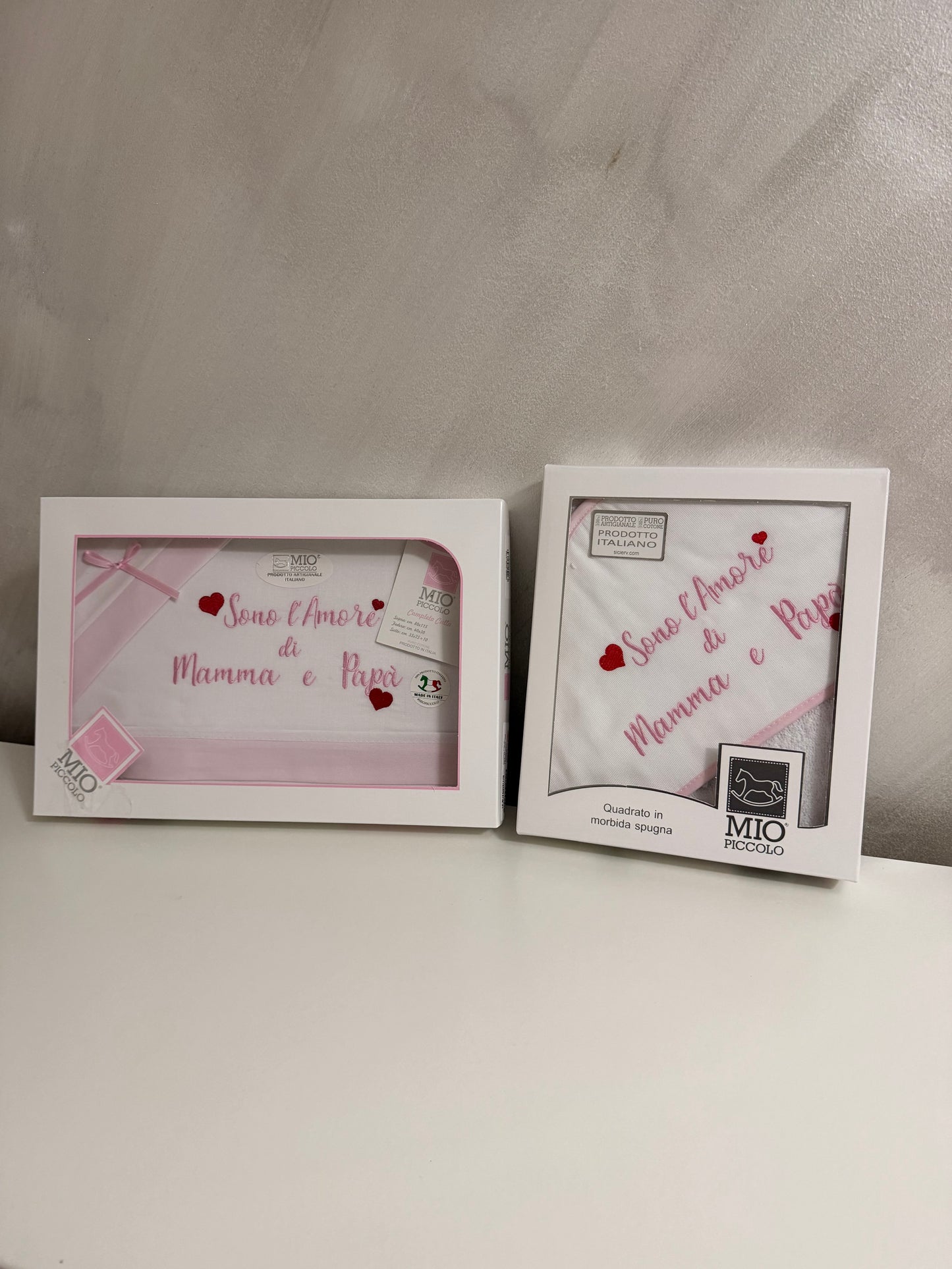 Lenzuolo amore di mamma e papà