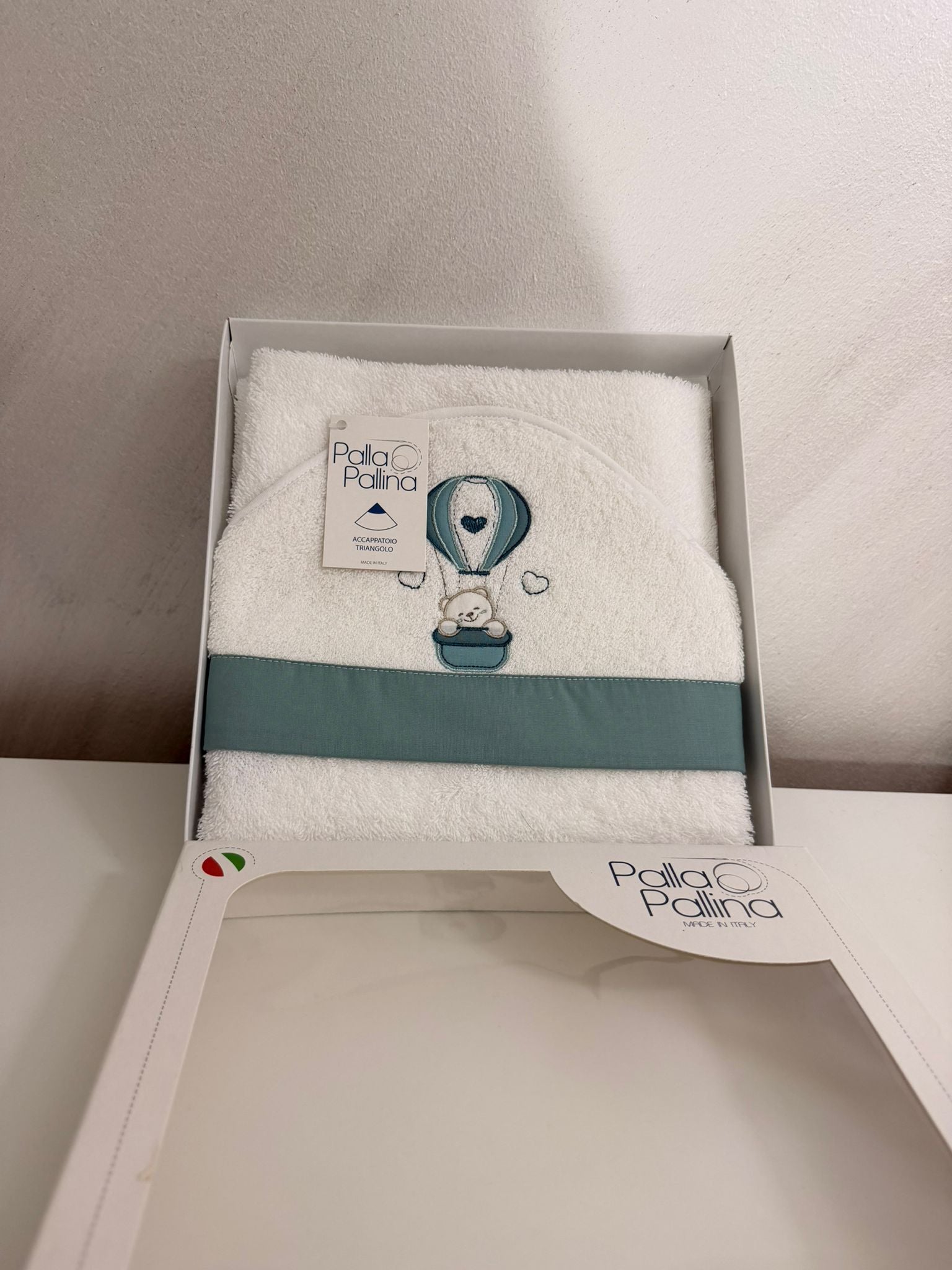 Accappatoio mongolfiera palla pallina