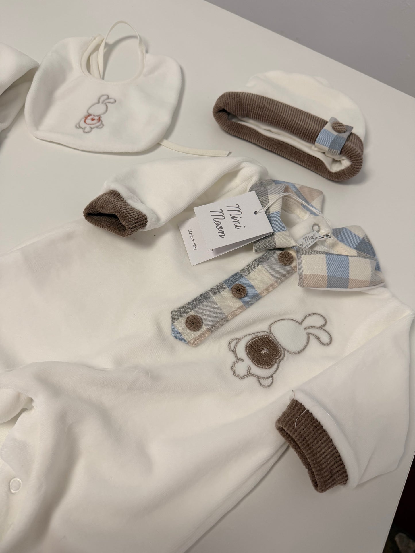 set bunny mini moon