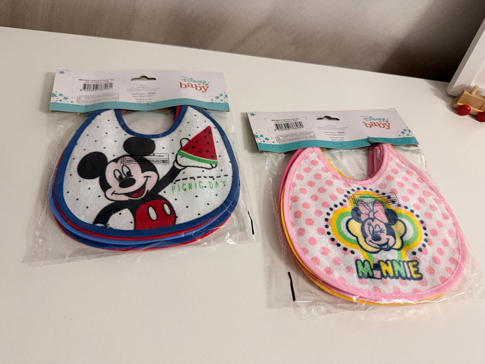 Bavette Disney Minni e topolino in busta