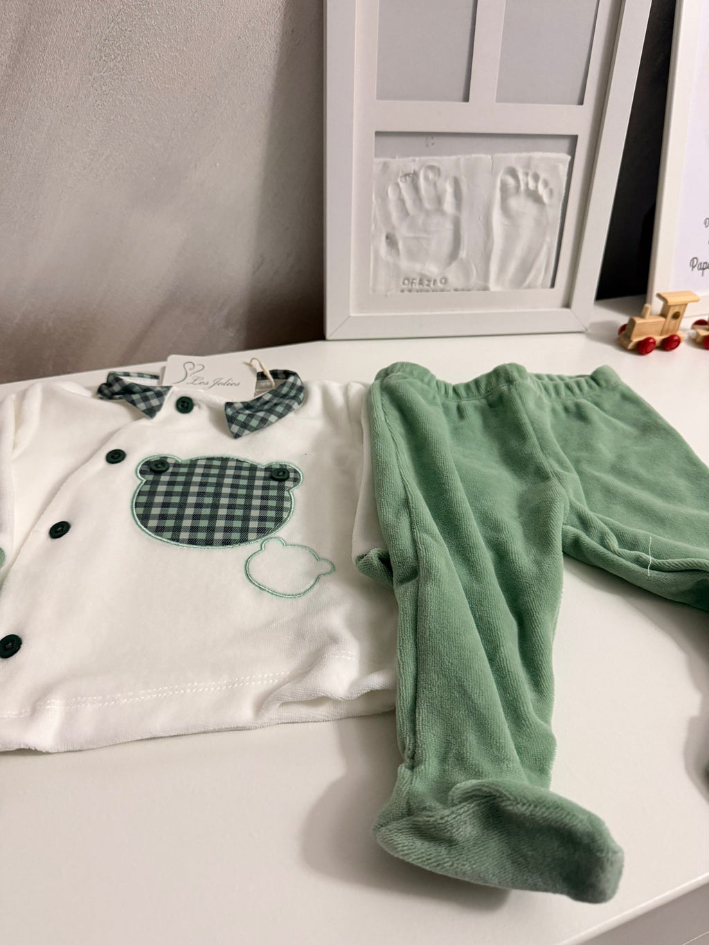 Tutina orsetto verde