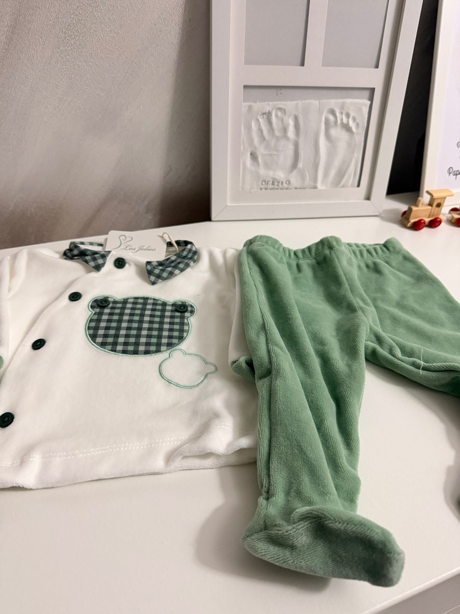 Tutina orsetto verde