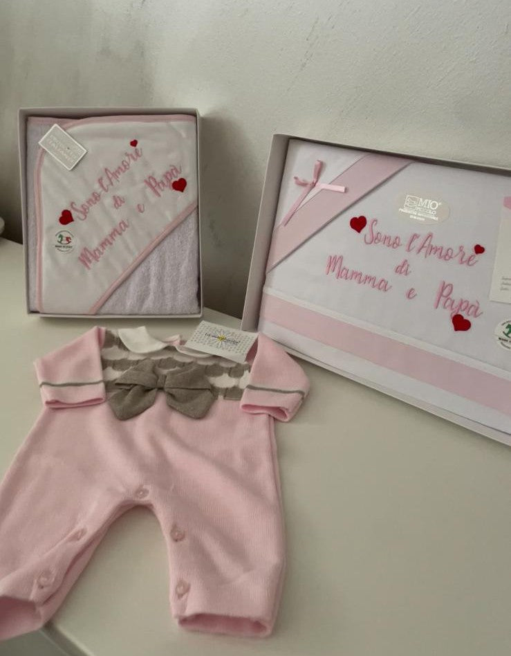 Prima nascita fiocco linea Margherita