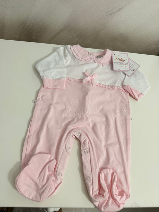 tutina fiocchetto rosa