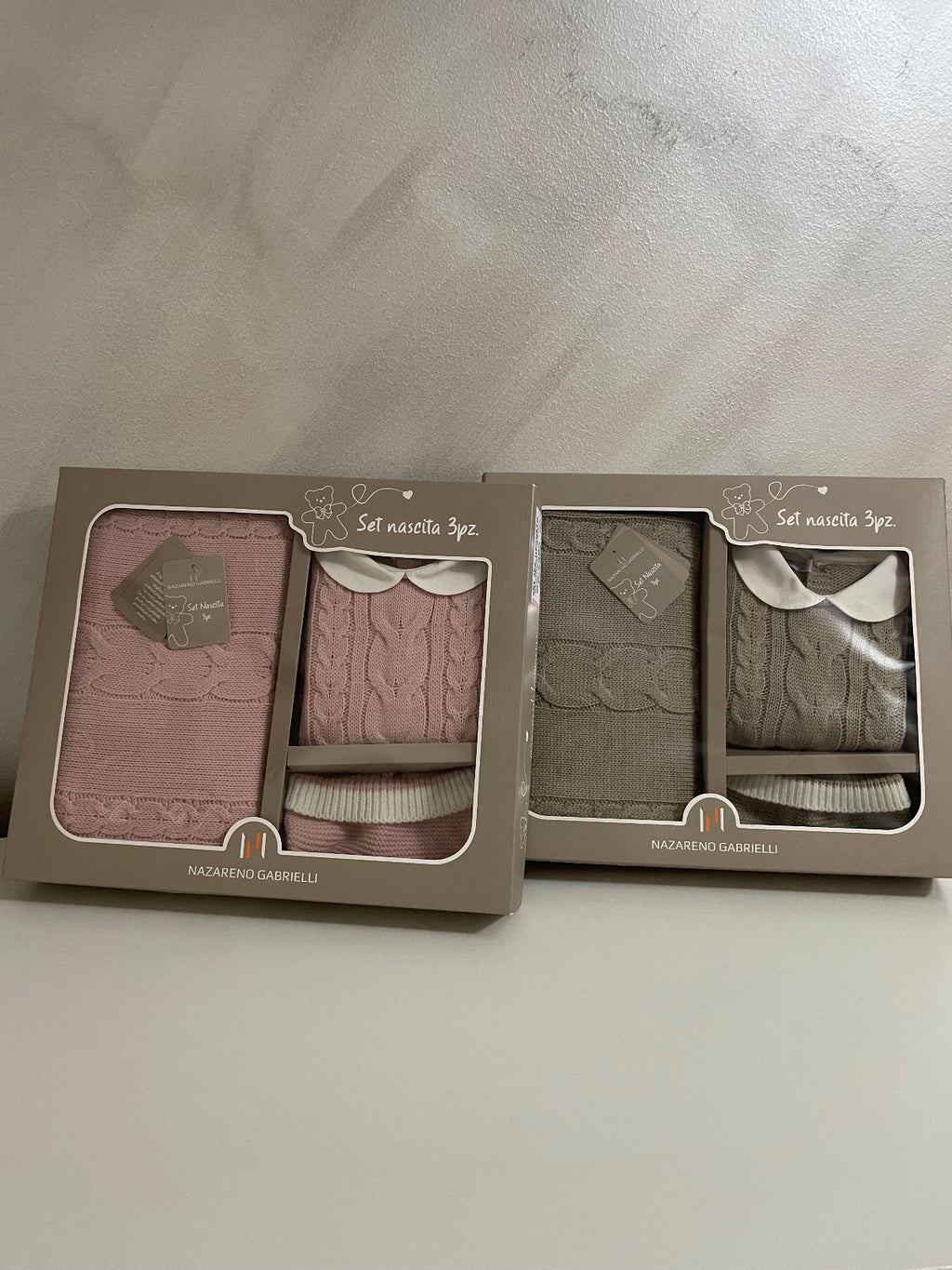 Set 3 pezzi Nazareno Gabrielli