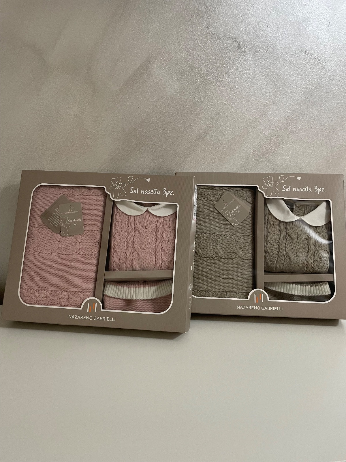 Set 3 pezzi Nazareno Gabrielli