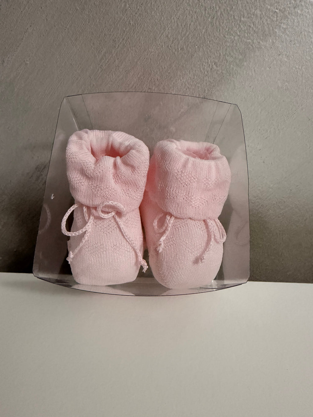 scarpette cotone rosa