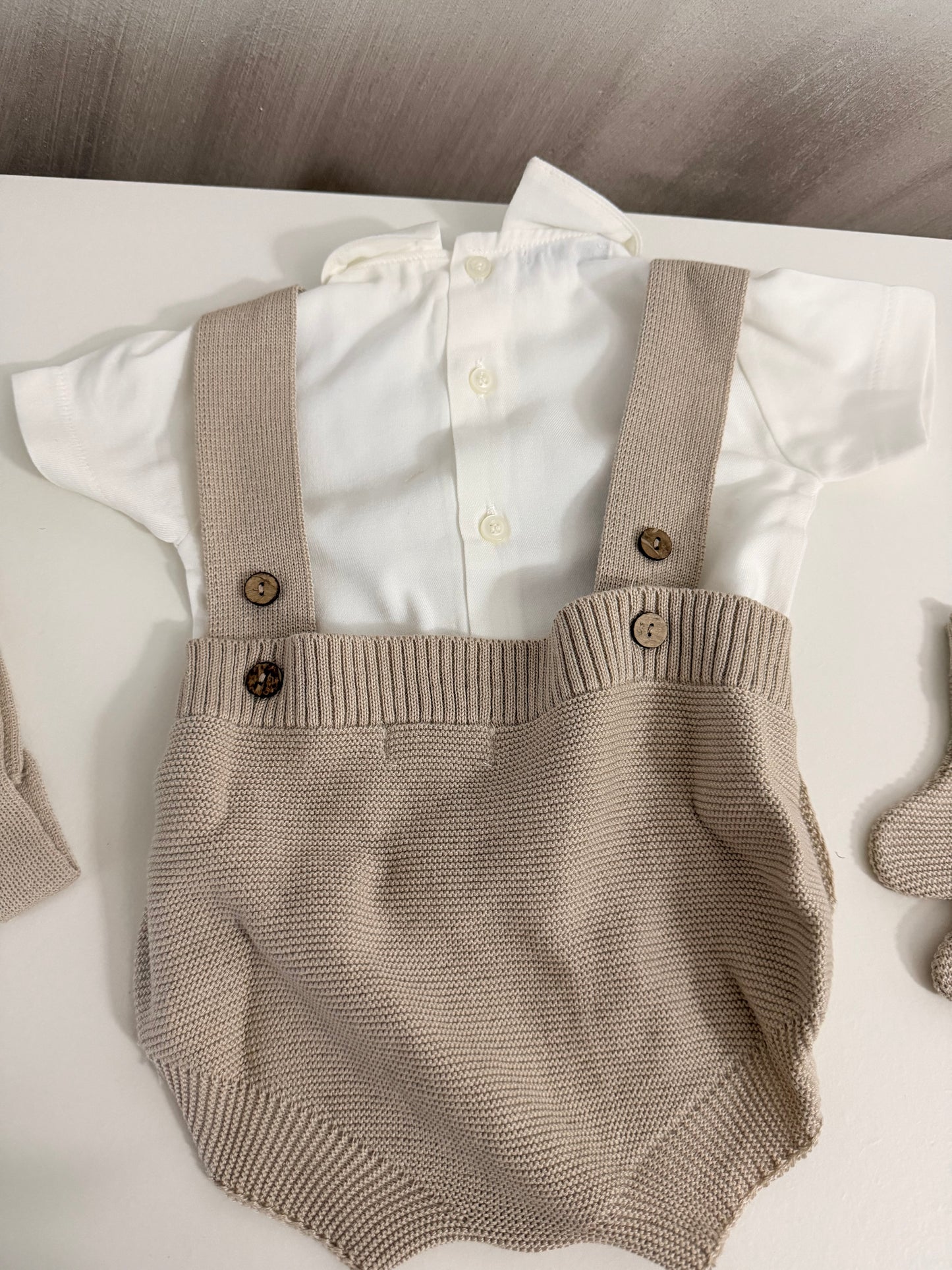 Pagliaccetto beige