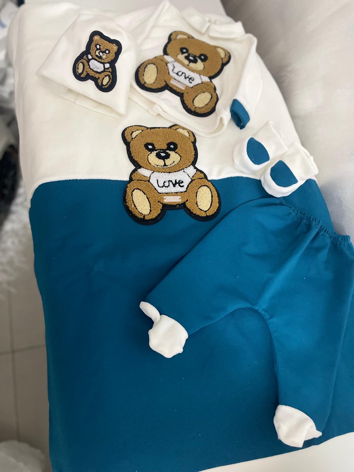 Completo teddy hophopolà