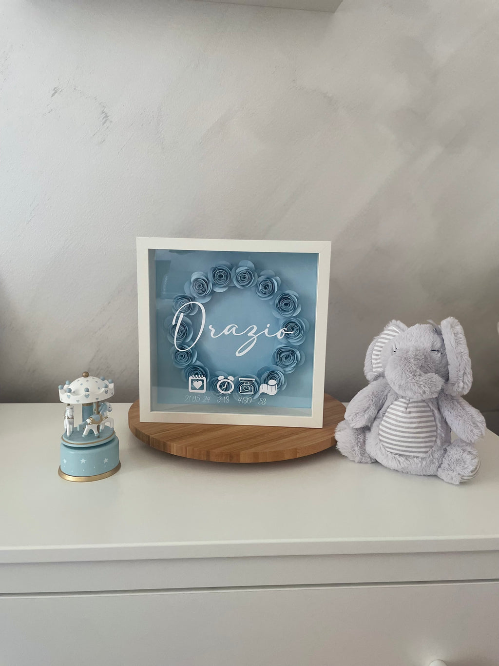 Quadretto personalizzato nascita