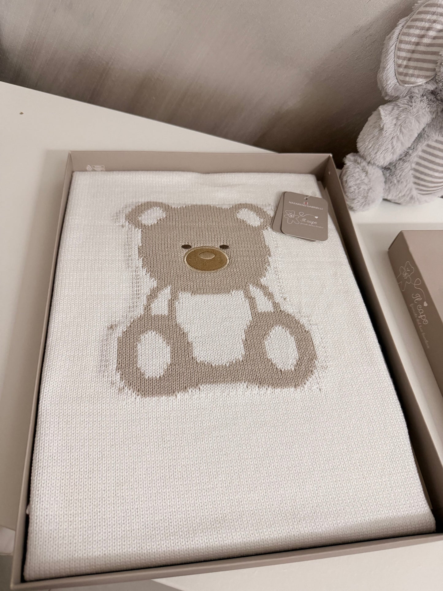 Coperta teddy in filo
