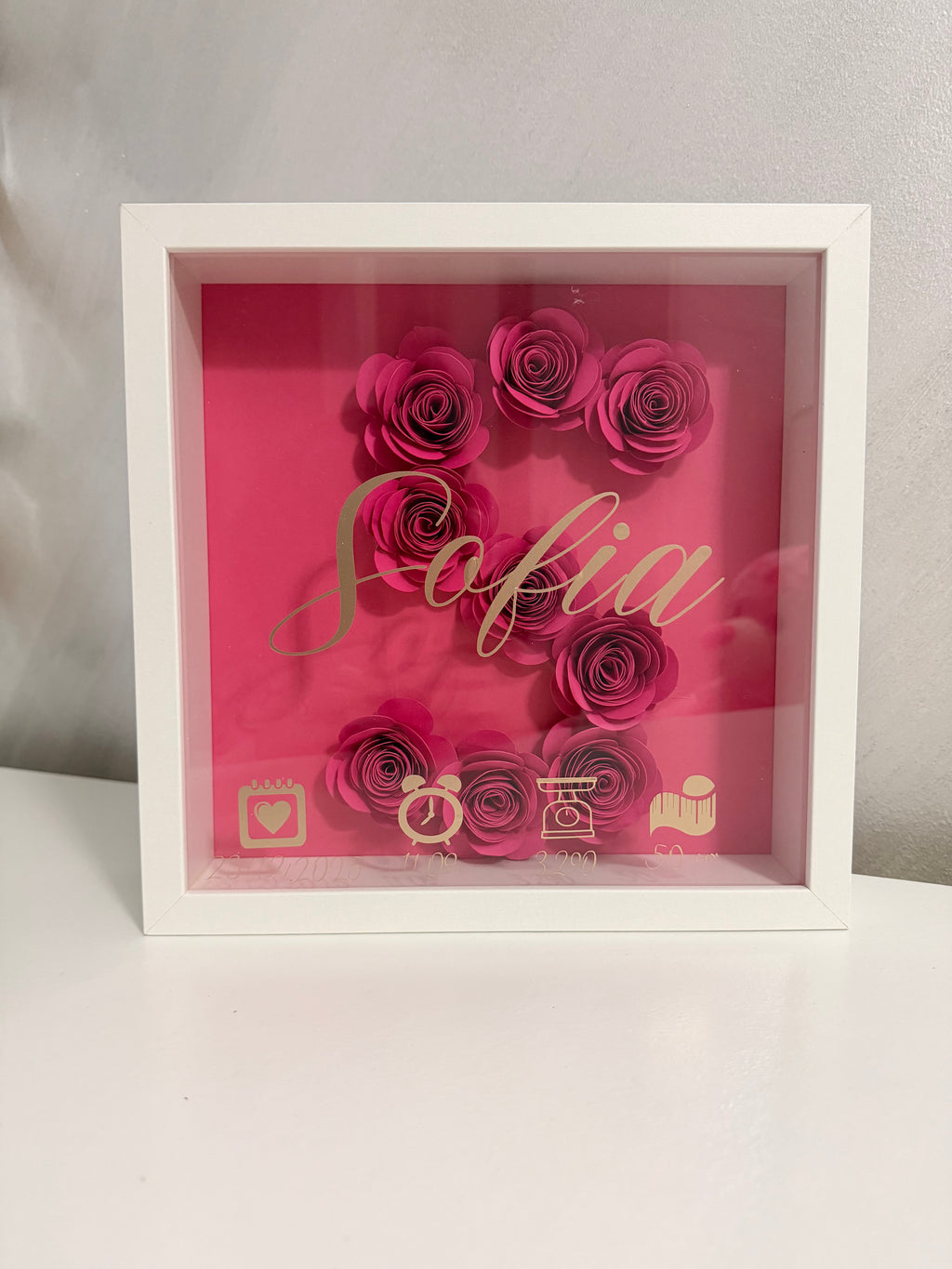 Quadretto personalizzato nascita