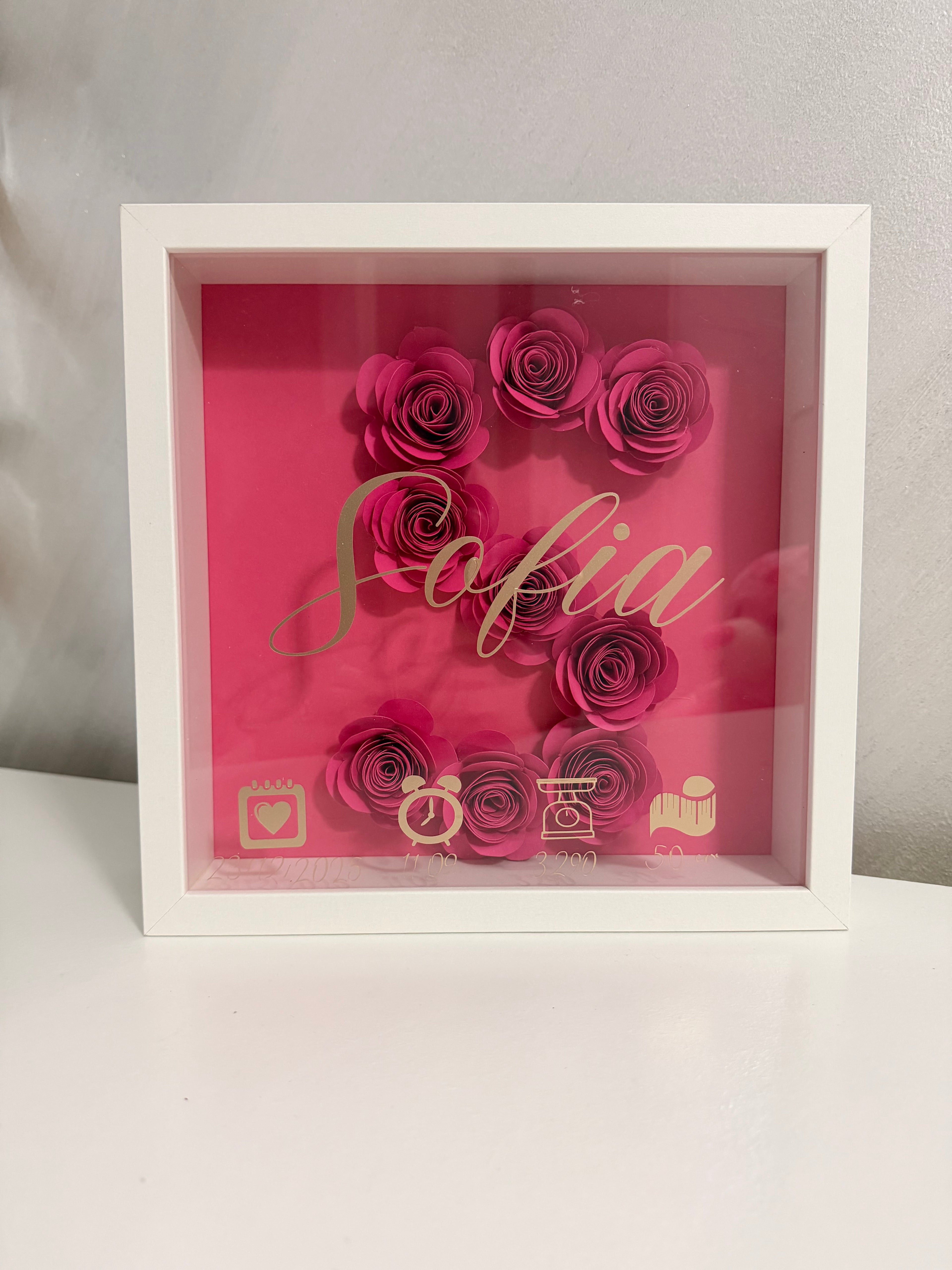 Quadretto personalizzato nascita