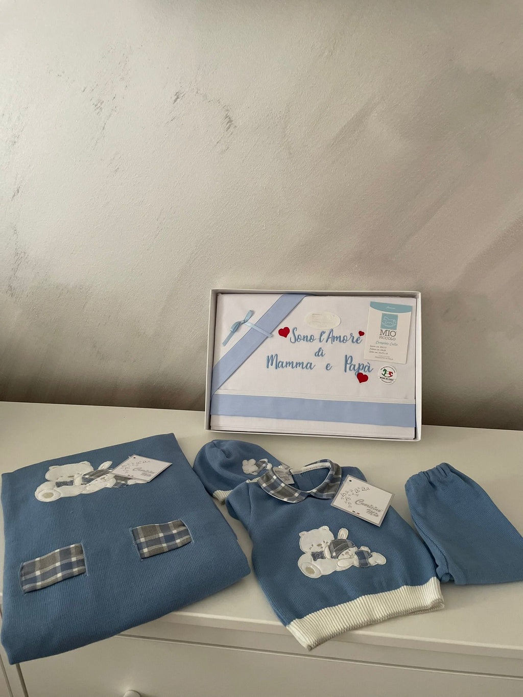 Teneri abbracci linea cuoricino mio