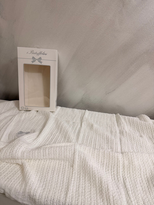 Coperta in filo di cotone