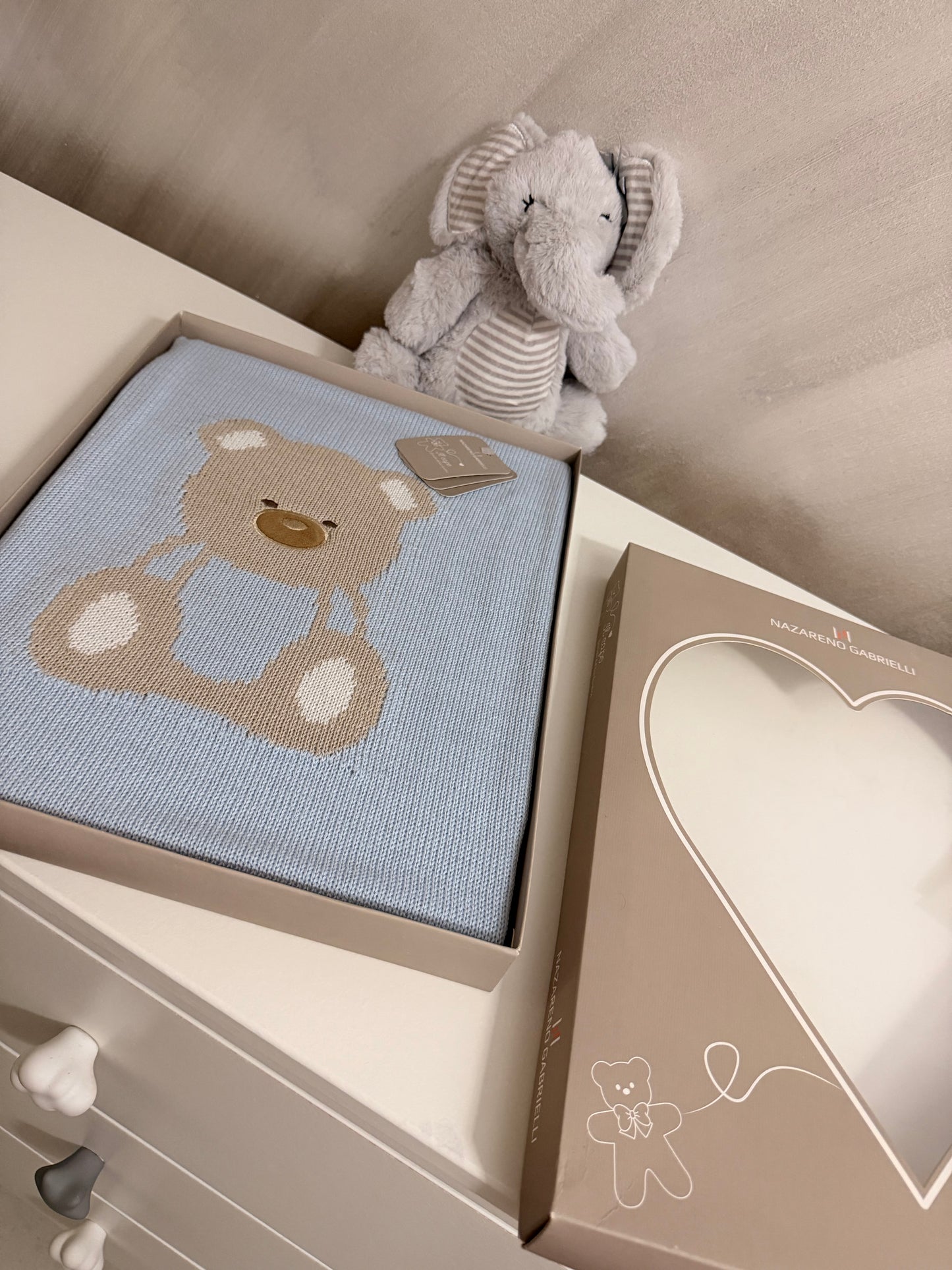 Coperta teddy in filo