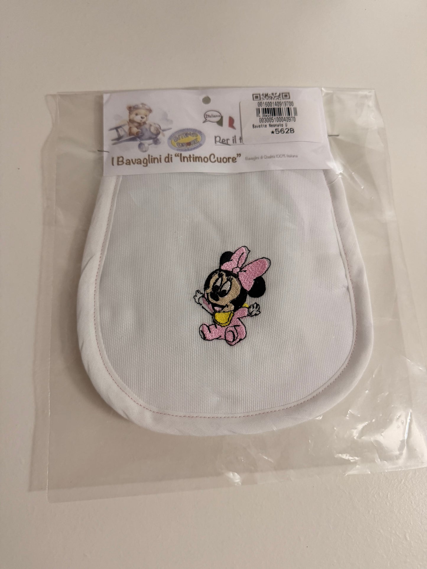 Bavetta disney ricamata