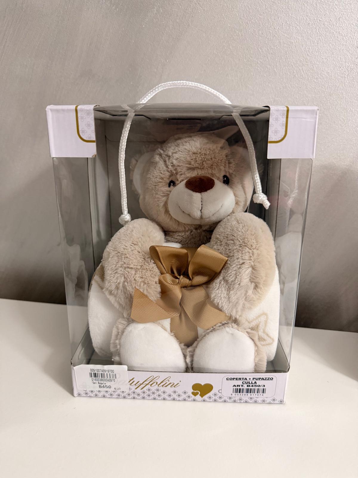 Peluche e coperta