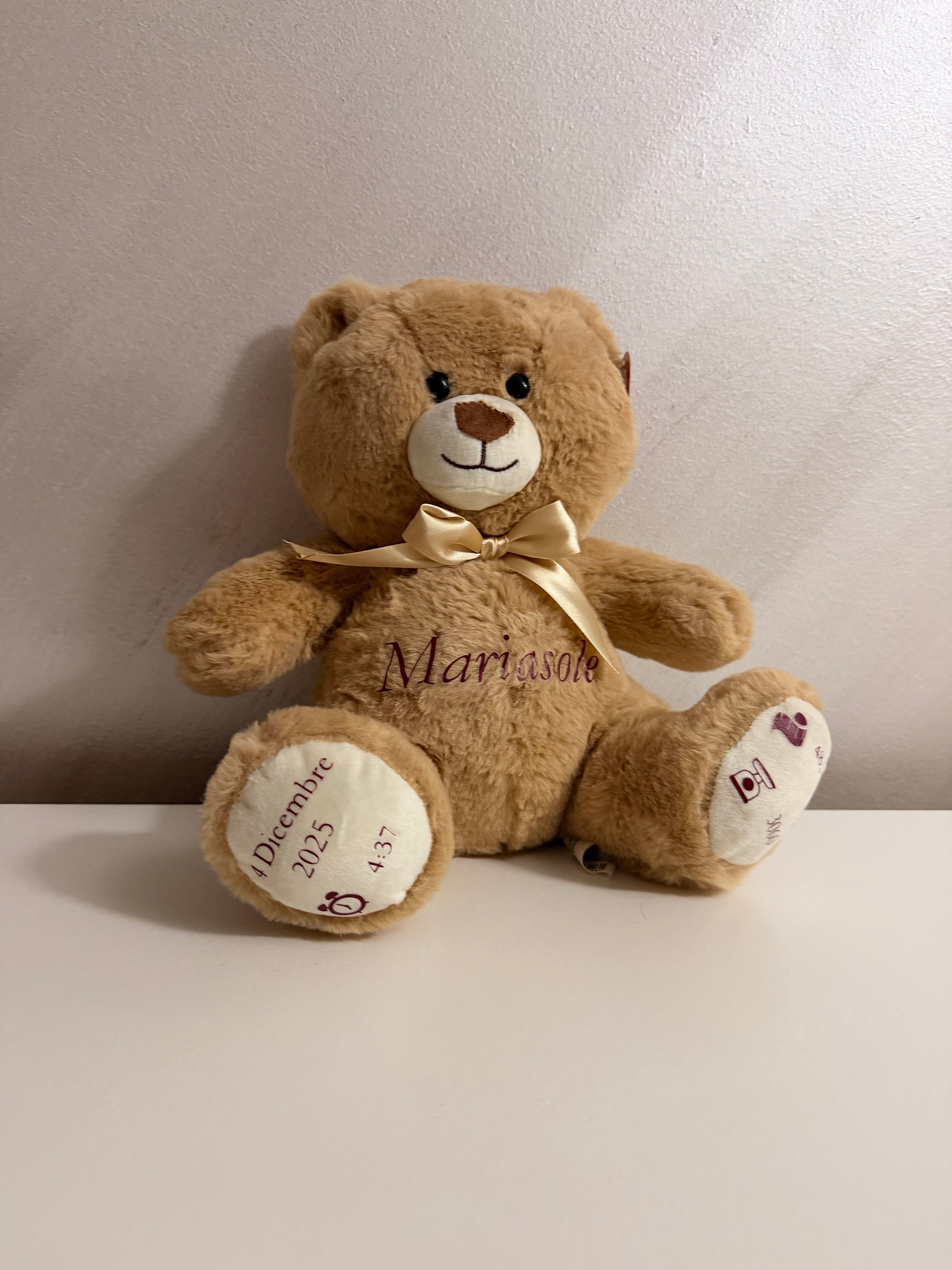 peluche personalizzato