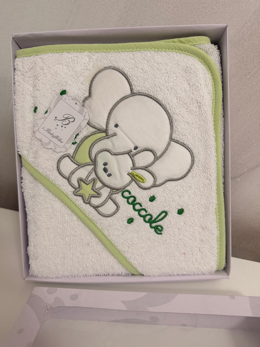 accappatoio triangolo coccole