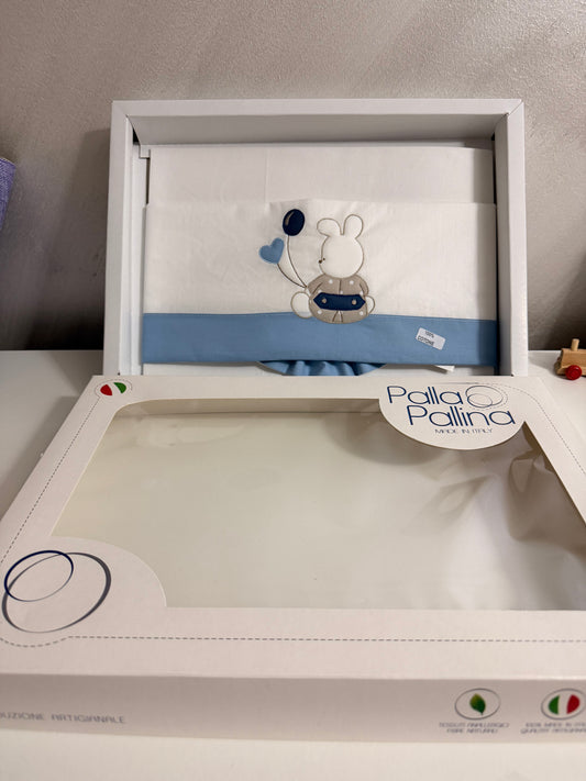 Lenzuolo coniglietto palla pallina