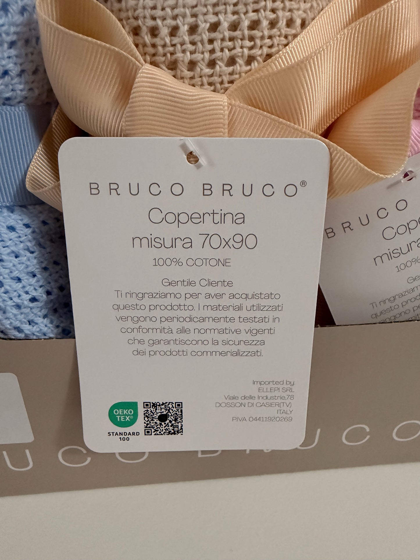 Coperta in cotone