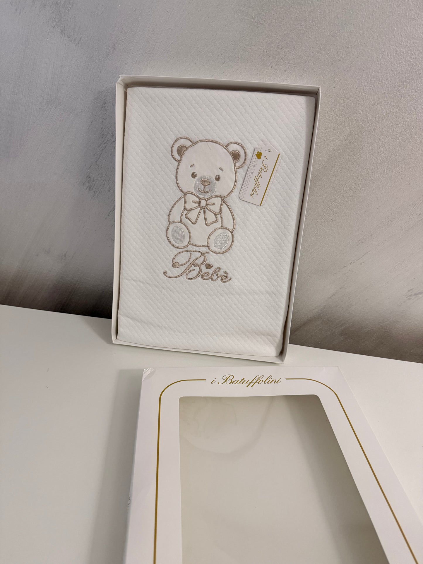 coperta di cotone orsetto