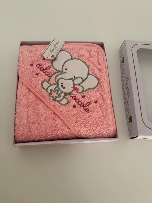 accappatoio triangolo dolci coccole