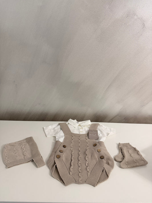 Pagliaccetto beige