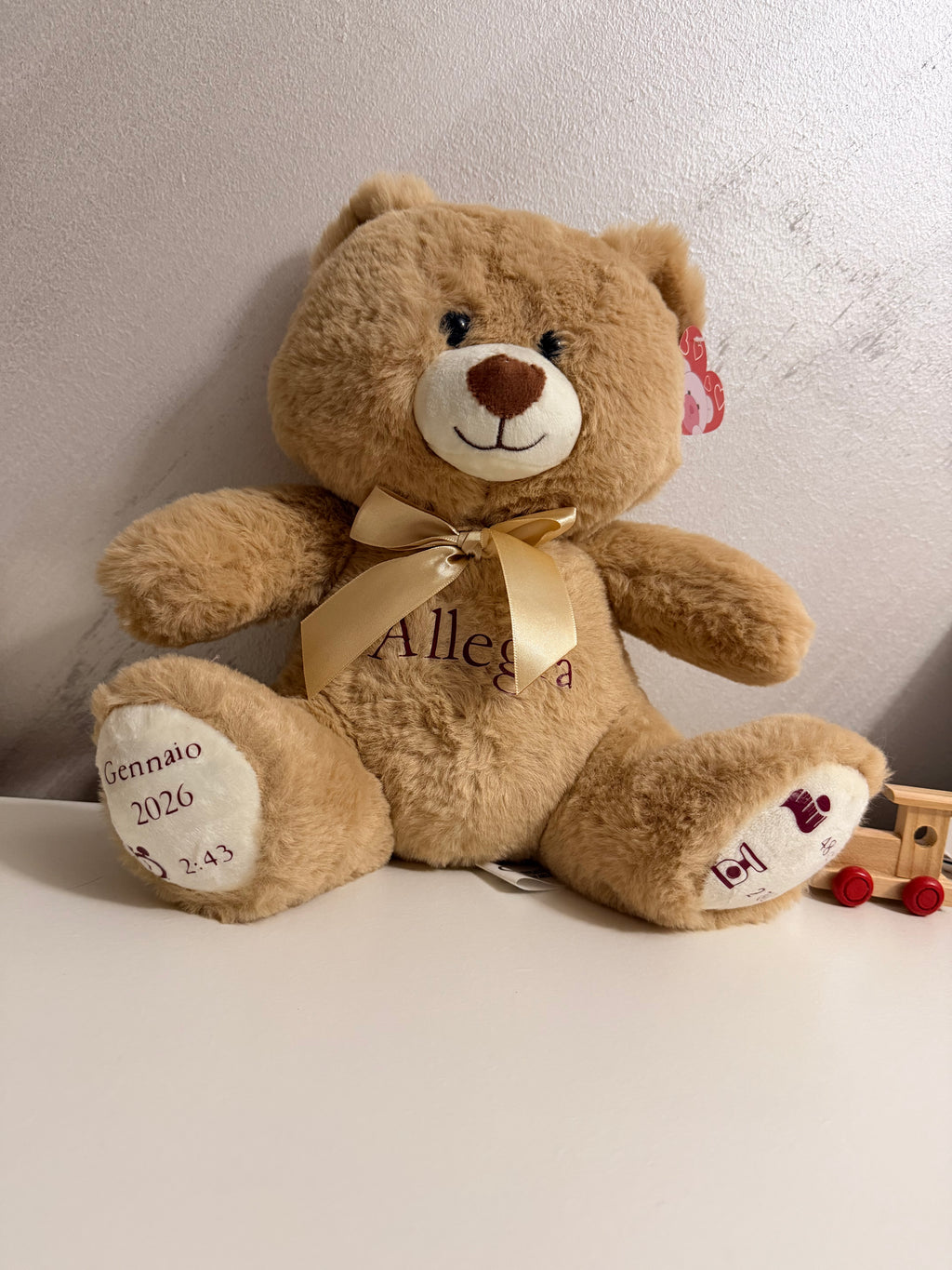 peluche personalizzato