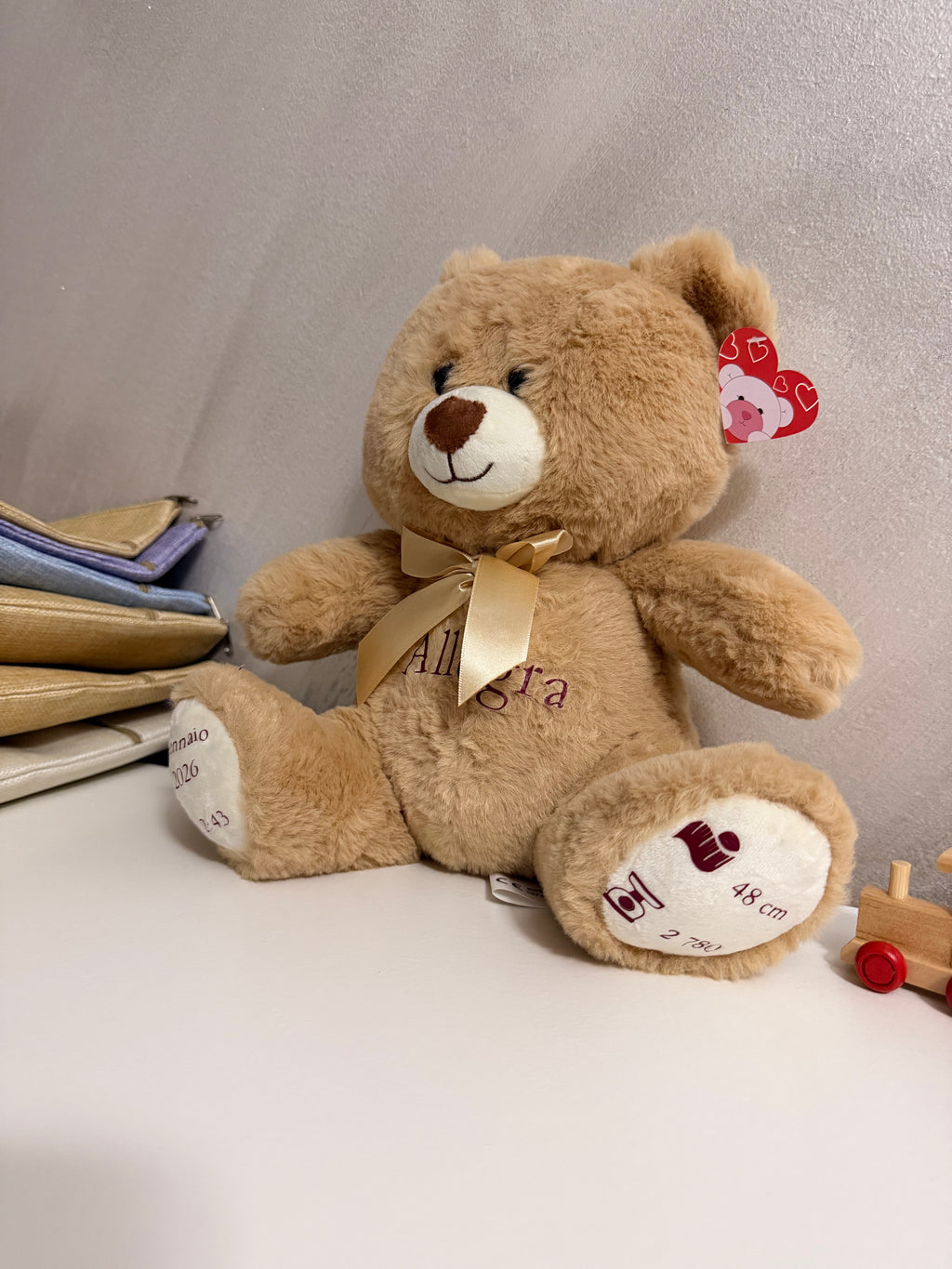 peluche personalizzato