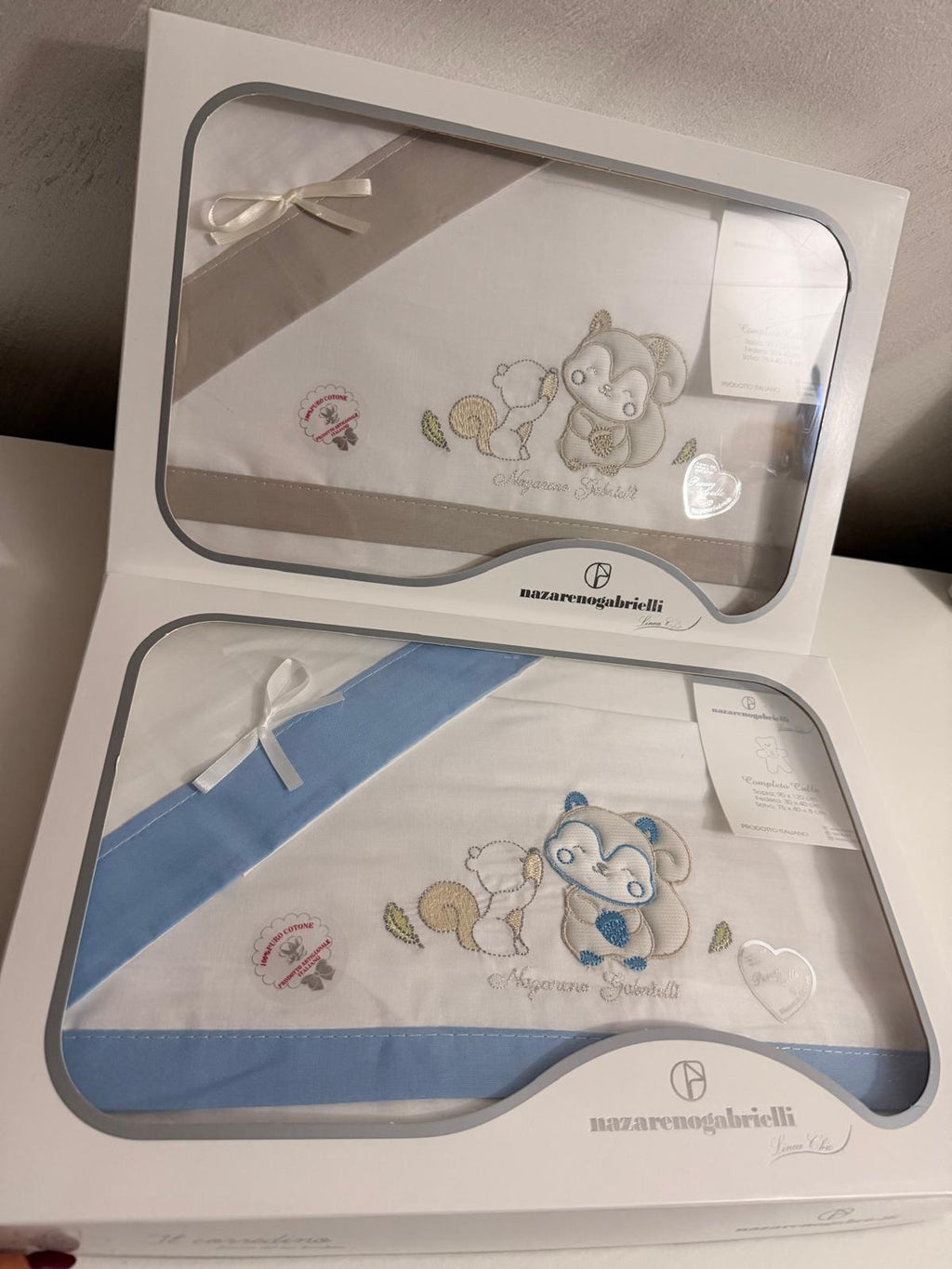 Lenzuolo Nazareno Gabrielli culletta\carrozzina