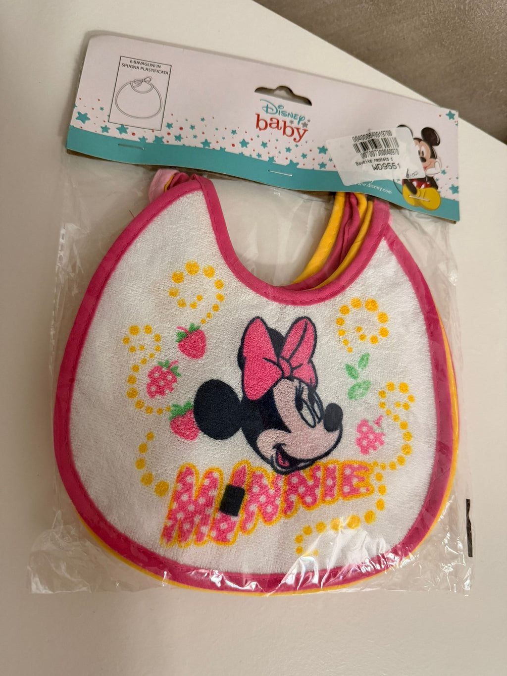 Bavette Disney Minni e topolino in busta