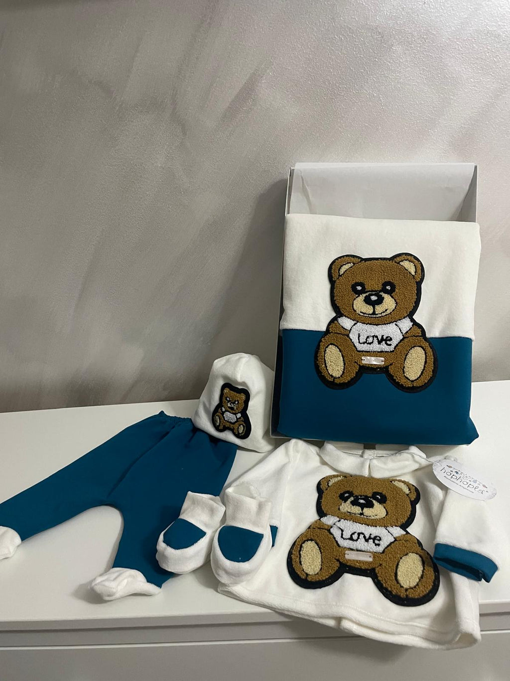 Completo teddy hophopolà