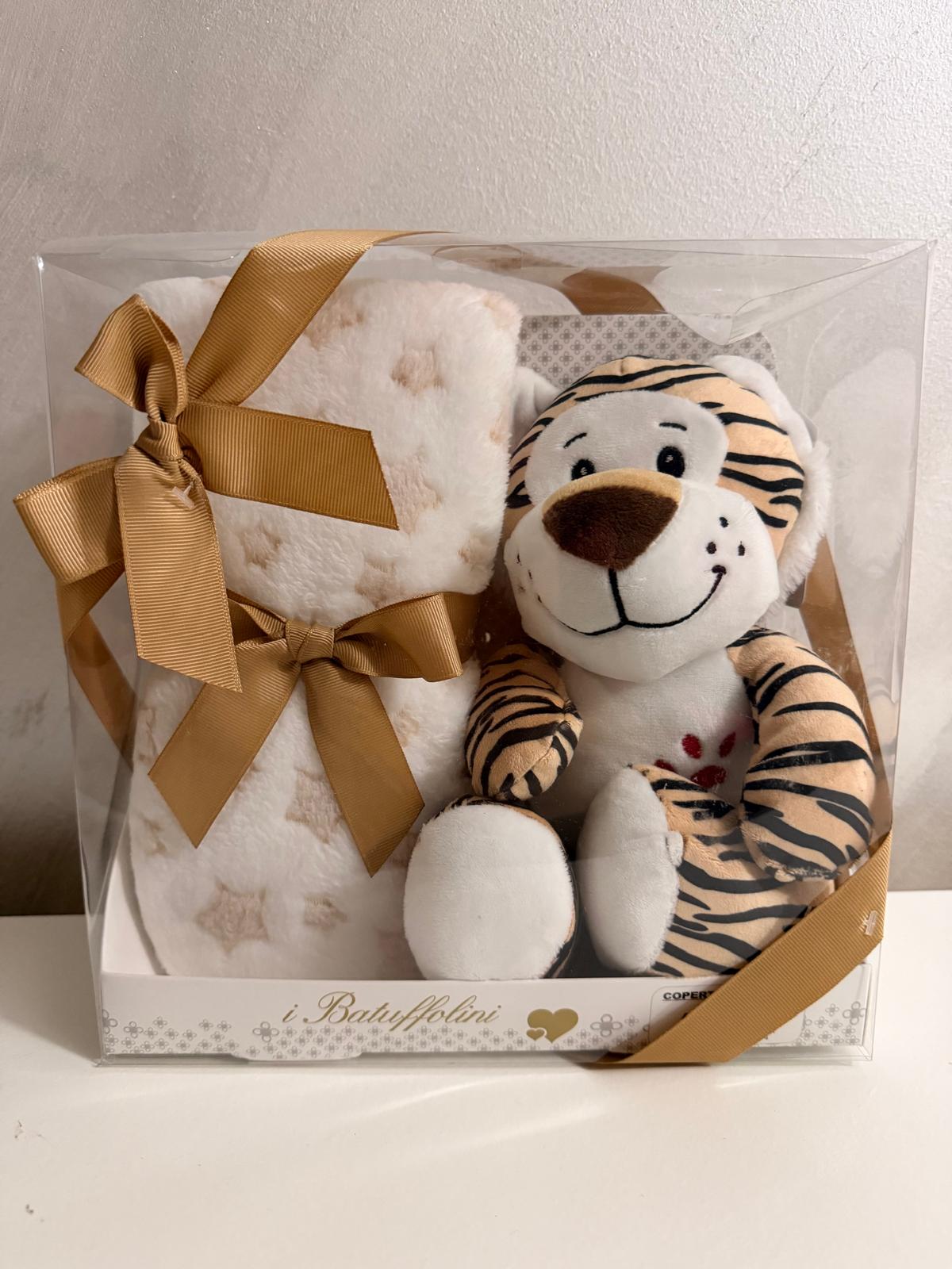 Peluche e coperta
