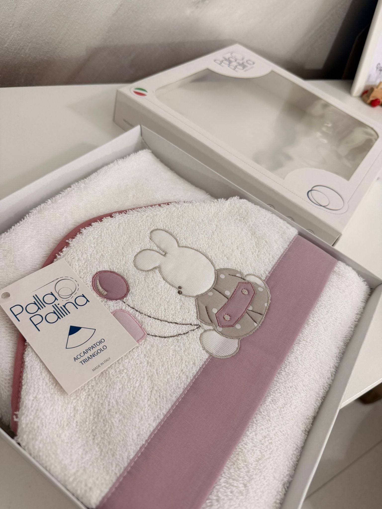 Accappatoio palla pallina coniglietto