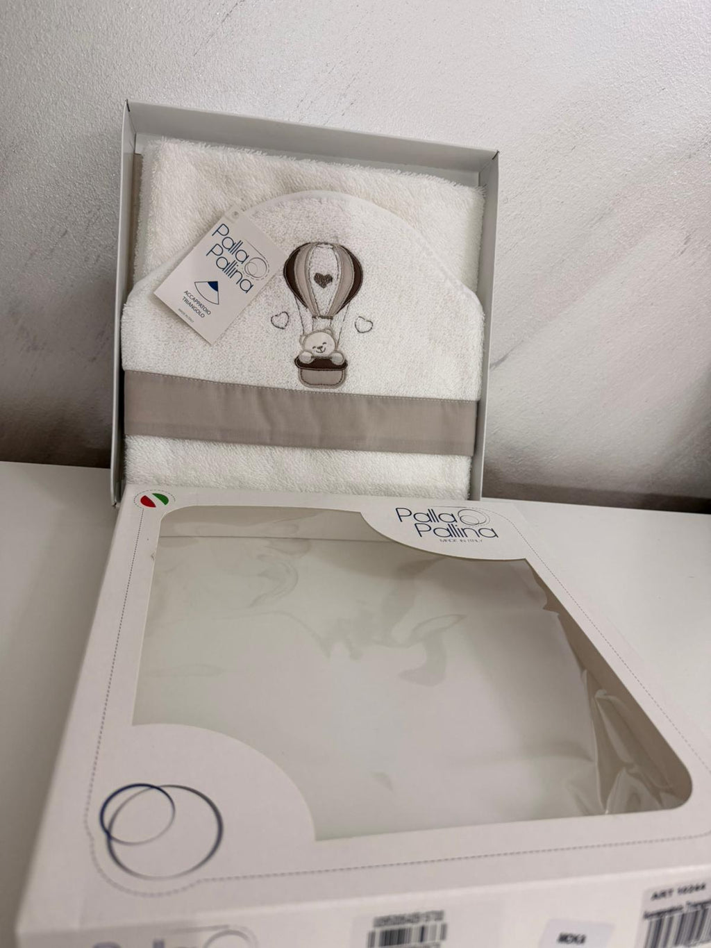 Accappatoio mongolfiera palla pallina